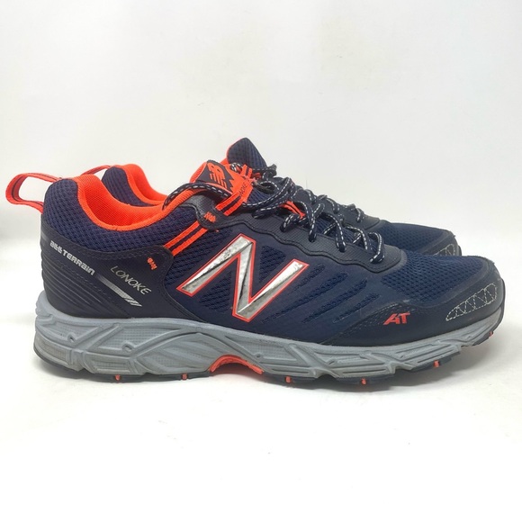 New Balance Other - New Balance Lonoke Hiking Shoe Blue Orange Gray Mens 13